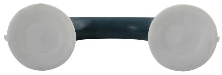 Bară pentru baie cu ventuze Spirella SAFE, albă,29 cm