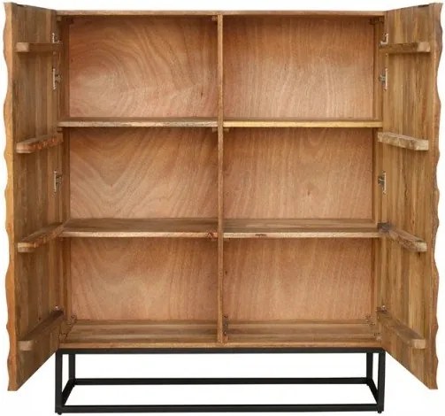 Comoda inalta cu model mozaic 3D Vulcano 120cm