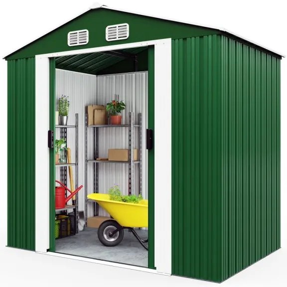 Deuba Casuta de gradina Z2 196x132x188 cm - verde