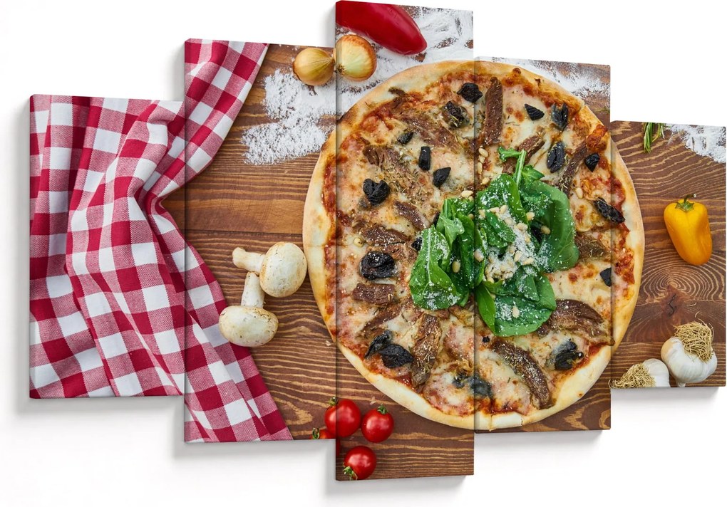 Tablou cu pizza (150x105 cm)
