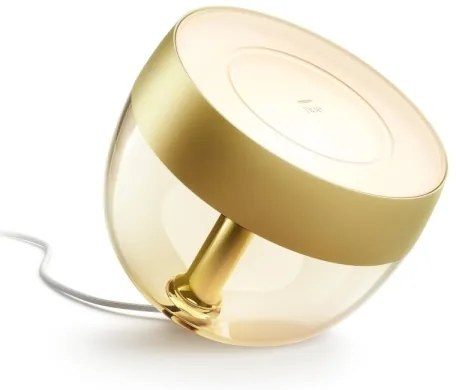Philips Hue IRIS LED lampă de birou RGB dimabilă, 8,2W, 230V, aurie