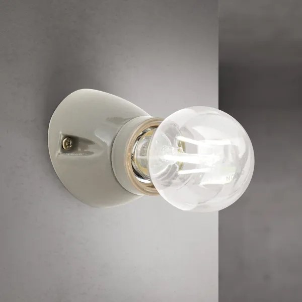 Orion - Aplica de perete FROST 1xE27/60W/230V gri