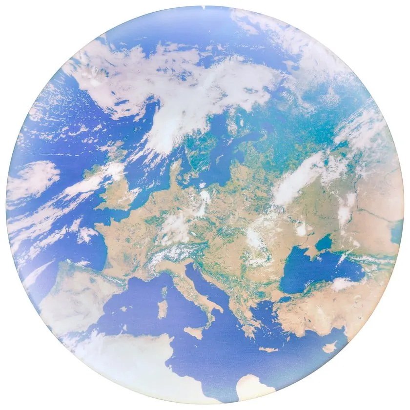 Plafonieră pentru copii albastră LED ø 37 cm Terra – Trio