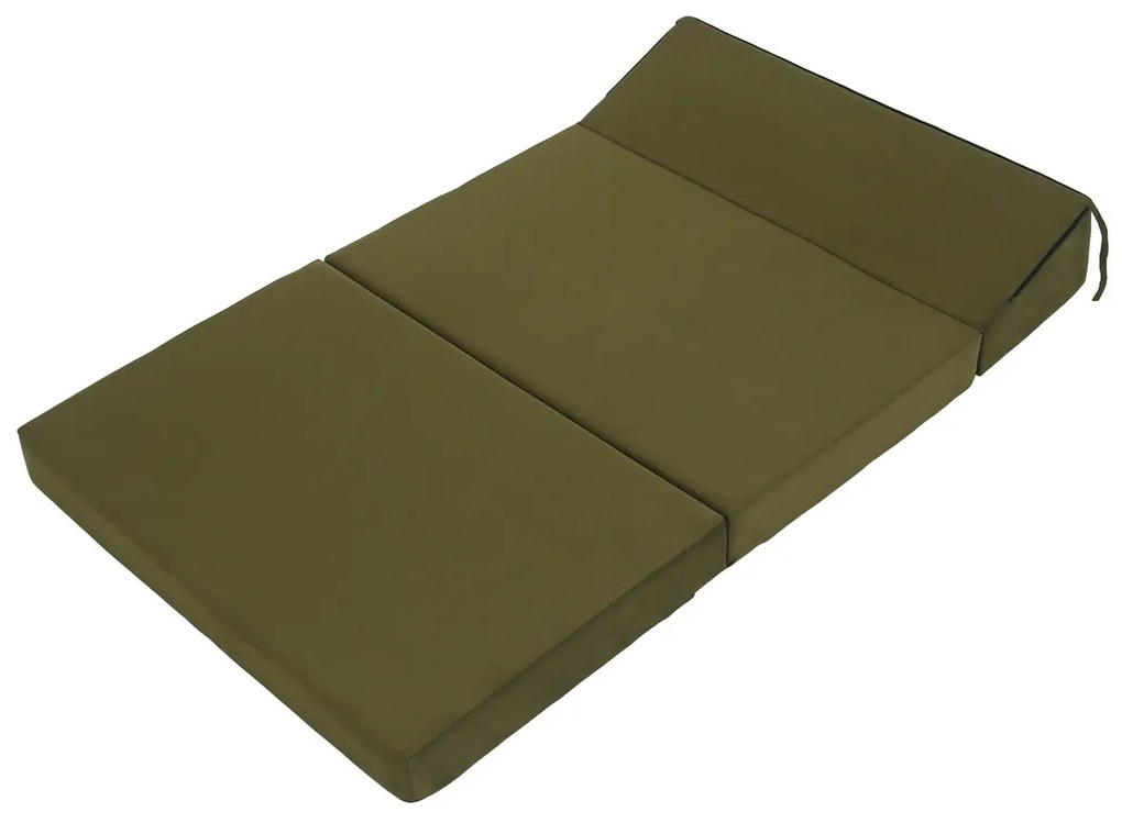 Scaun pliant/saltea VEDIS, verde