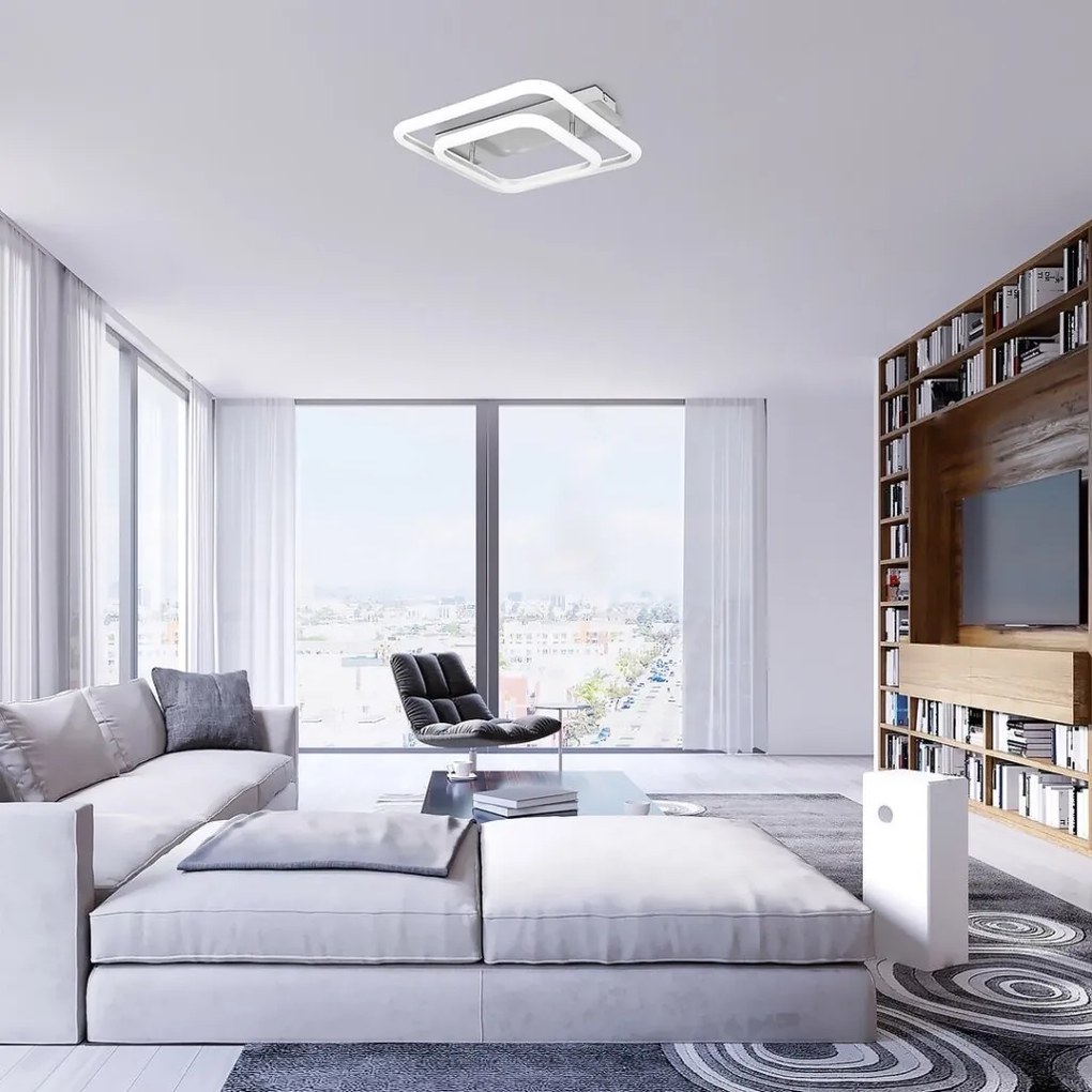 Lustra LED aplicata design modern Fandral