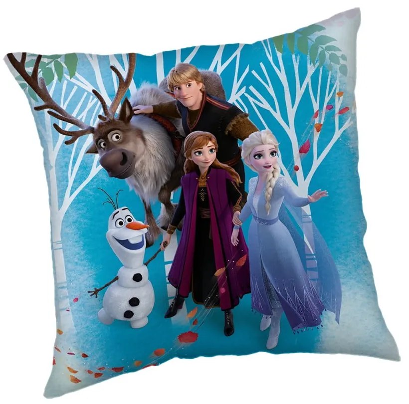 Pernă pentru copii din polar/fleece Frozen "Family" – Jerry Fabrics