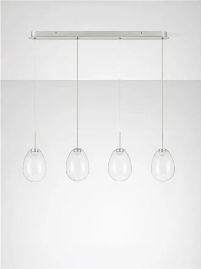 Lustra LED suspendata decorativa BRITA 4L
