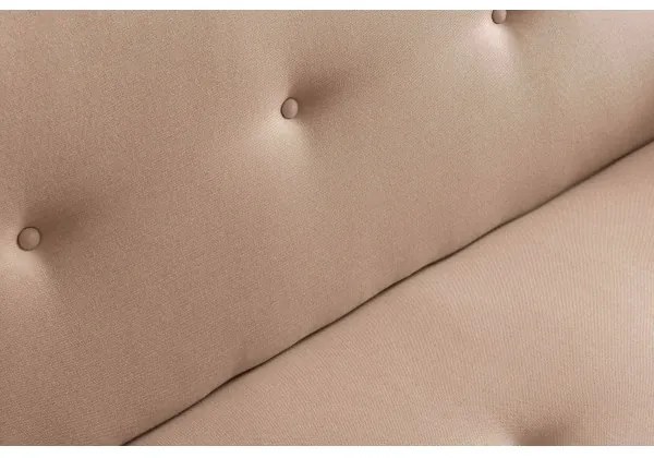 Canapea cu 2 locuri NARA, crem/bej