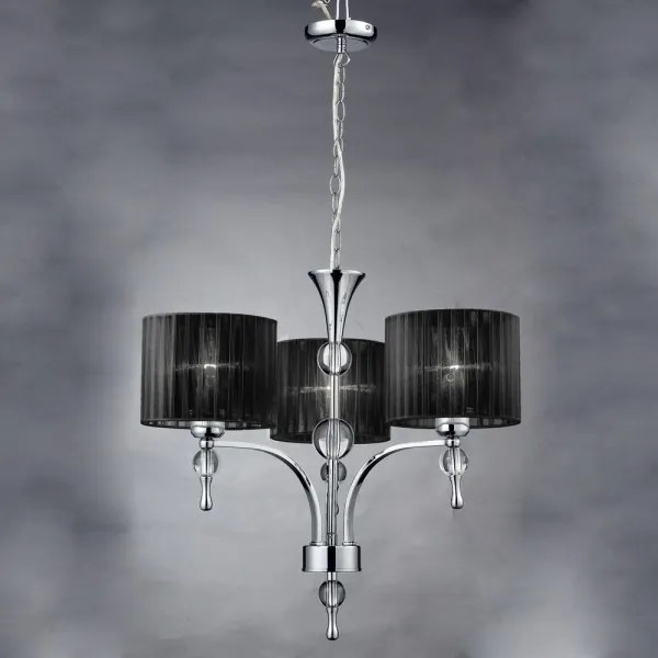 Azzardo AZ0498 - Lustră pe lanț IMPRESS 3xE27/60W/230V