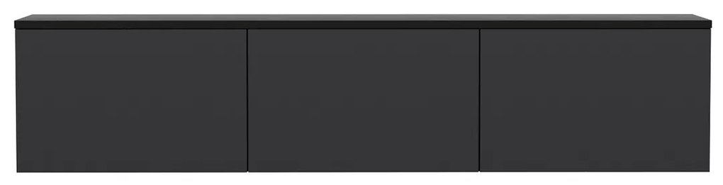 Tabelul TV Neon iluminat Antracit