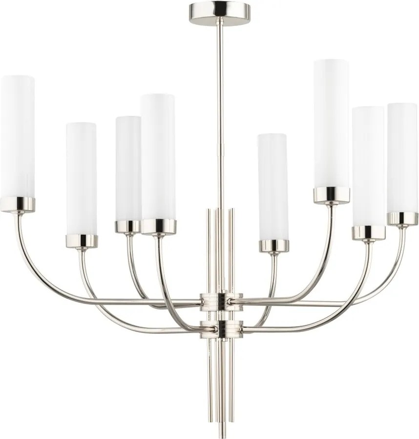 Candelabru modern realizat manual din alama Mussa 8L