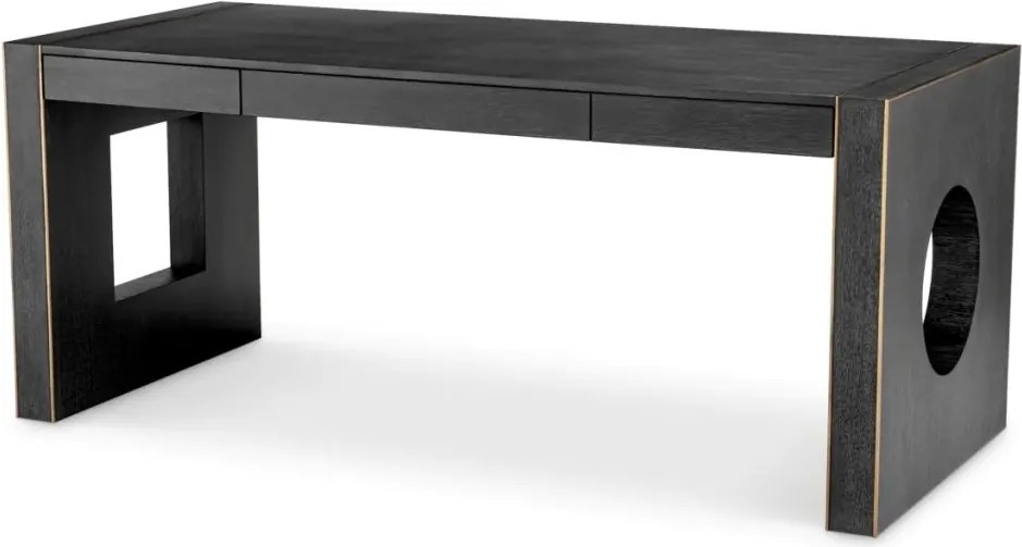 Birou LUX design modern Rovigo, gri carbune