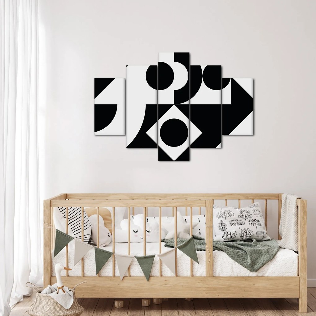 Tablou - Abstracție geometrică N⁰1 (150x105 cm)