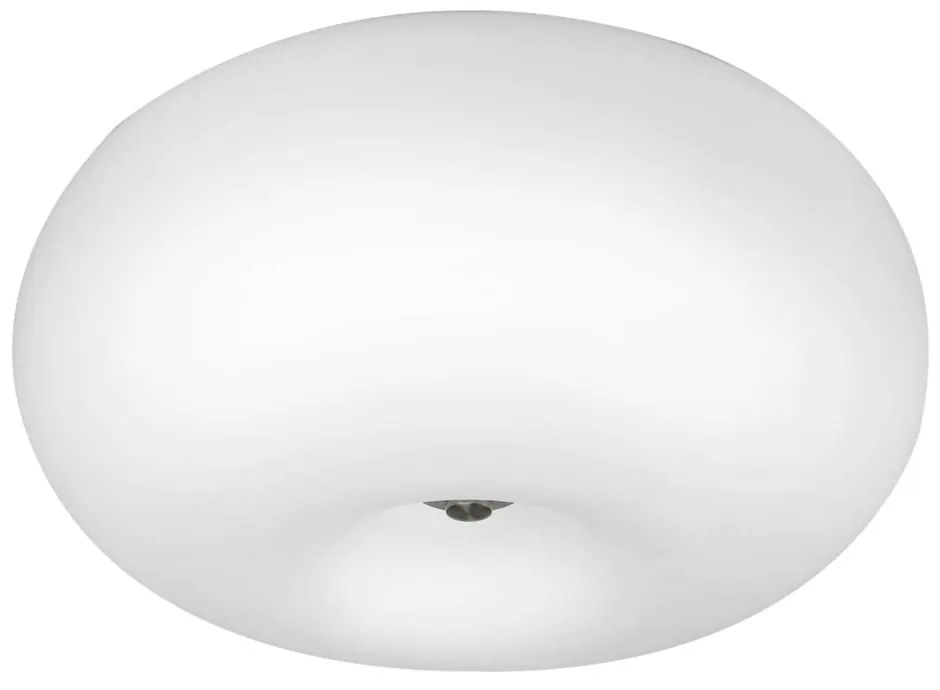 Plafonieră albă cu abajur din sticlă OPTICA – EGLO