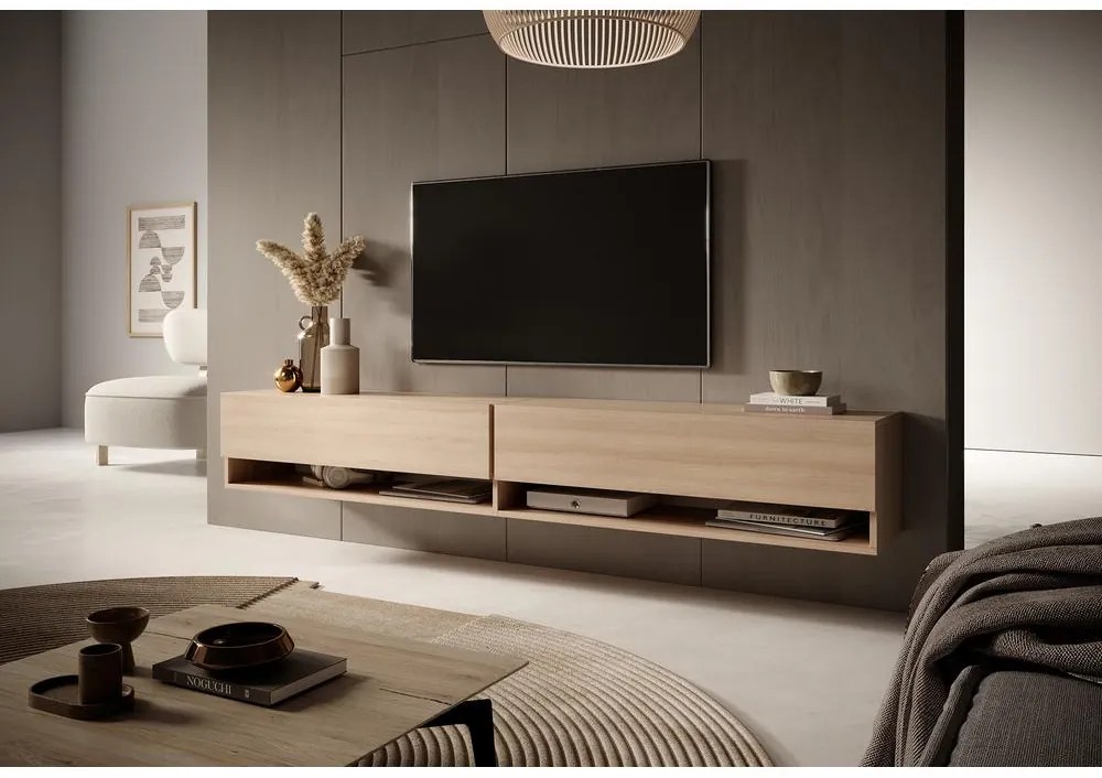 Dulap TV Myrtha 200  (stejar linberg). 1099009