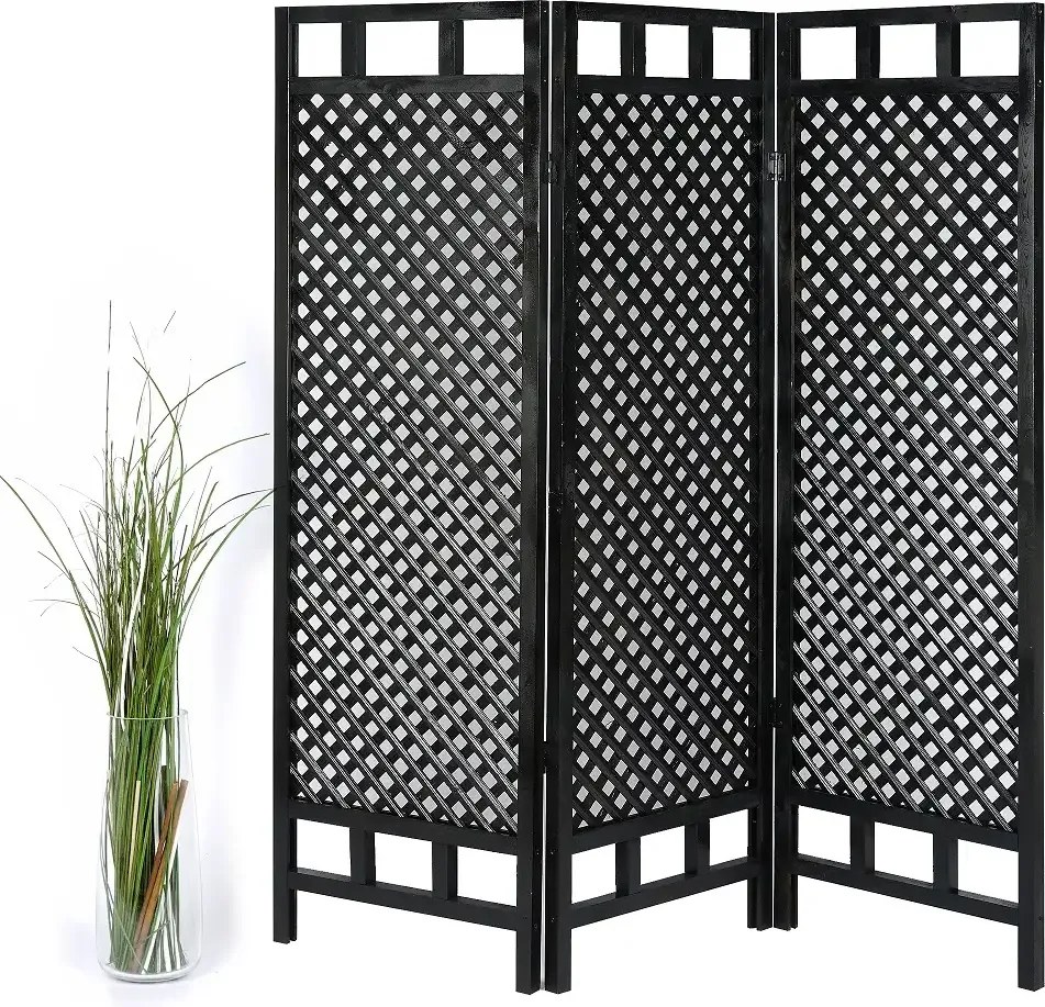 Panou paravan,separator, Maryln culoare negru,160cm