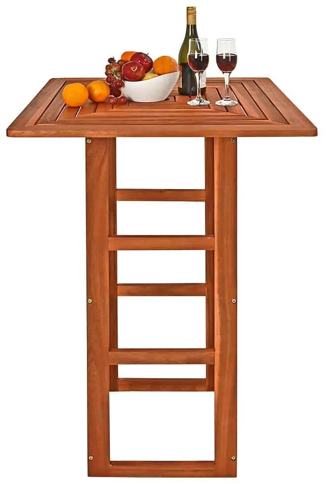 Deuba Masa de bar - 75x75x110 cm