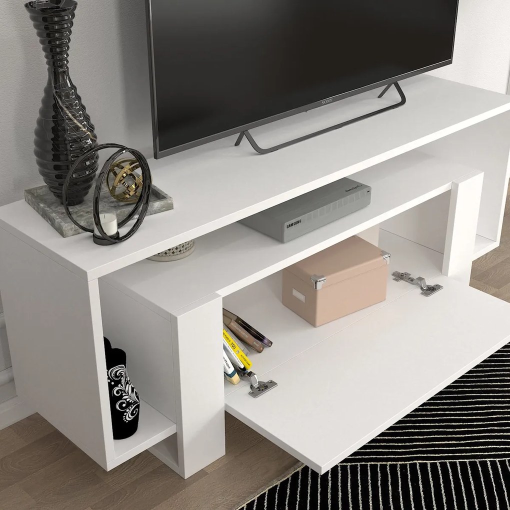 Masă TV Mery White