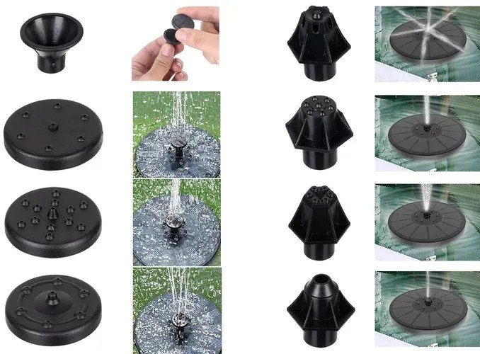 Fântână luminoasă de grădină solară cu LED - Gardlov