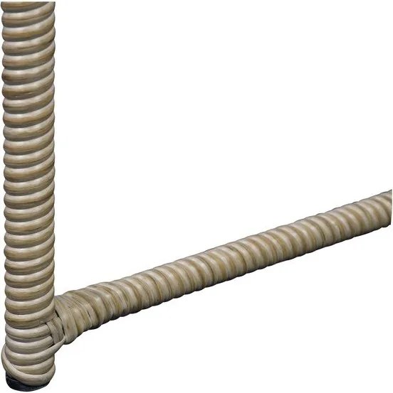 Set mobilier de grădină bej/maro deschis pentru 2 persoane Modular – Unique Furniture