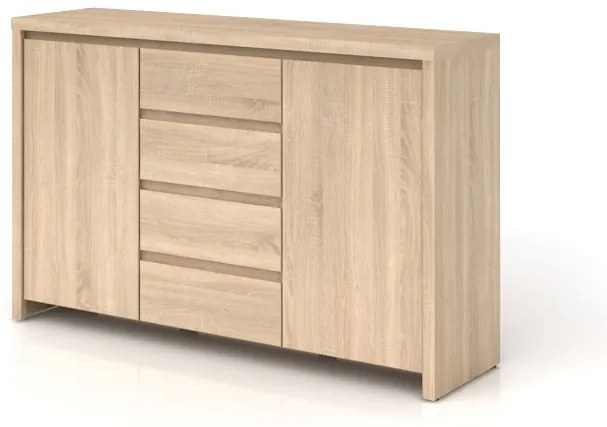 Comodă Kaspian KOM2D4S (Stejar sonoma). 798004