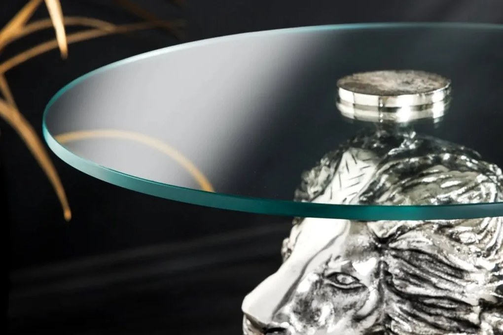 Masuta laterala design unic WILDLIFE LION 60cm