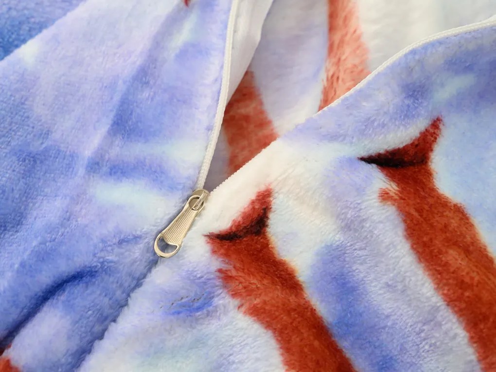 Lenjerie cocolino WINTER WISH albastru Dimensiune lenjerie de pat: 70 x 90 cm | 140 x 200 cm