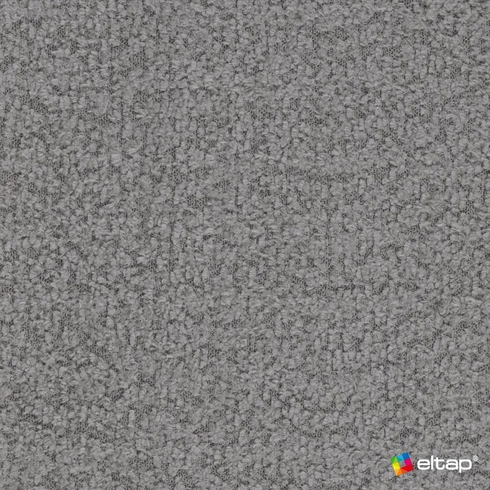 Canapea gri extensibilă/cu spațiu de depozitare cu tapițerie din țesătură bouclé cu colț pe partea stângă 223 cm Fabillo – ELTAP