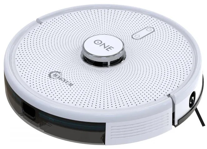 Aspirator robot MAGNUM ONE, Li-Ion 2600 mAh, 30 W, 2700 Pa, Curatare uscata si umeda, Filtrare în 3 etape, Wi-Fi, Control vocal, Alb
