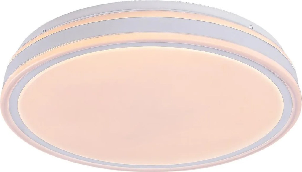 Rabalux 71413 - Lampă de tavan LED dimabilă CORLET 23W/230V 3000-6500K diam. 38,5 cm albă + telecomandă