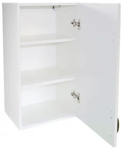Corp superior 40 cu 1 usa Zebra MDF alb drept