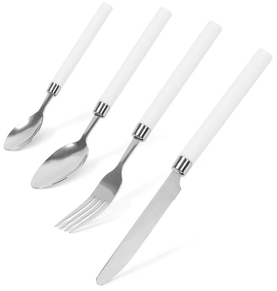 Set de tacamuri albe - 4 piese