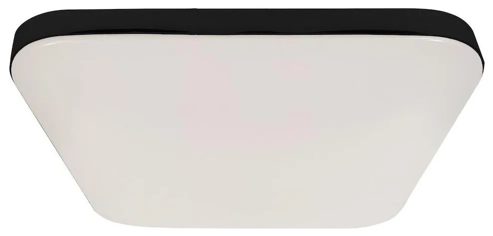 NEMO Plafonieră LED, 11 W, 230 V, 26 x 26 cm, negru