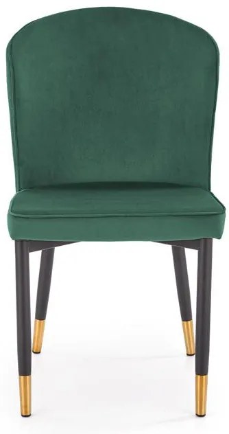 Scaun K446 Velvet Verde – l51 x A55 x h86 cm