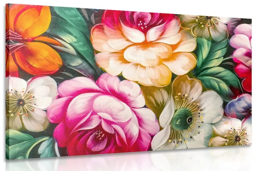 Tablou lumea impresionistă a florilor