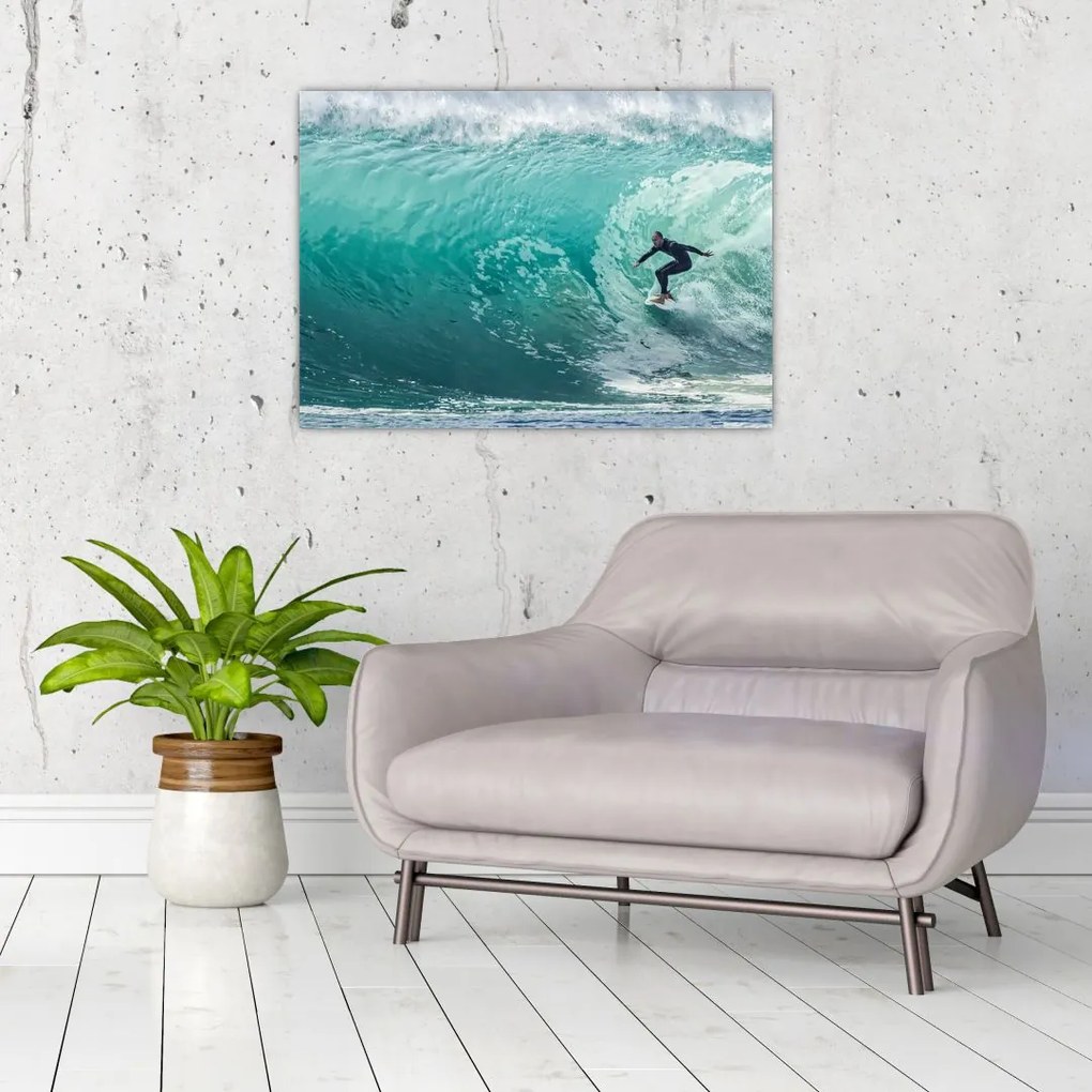 Tablou cu surferi (70x50 cm)