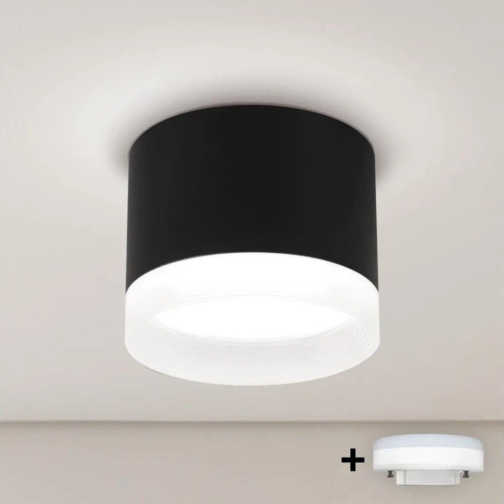 Brilagi - Spot LED RGB dimabil SMOOTH 1xGX53/14W/230V Wi-Fi Tuya negru