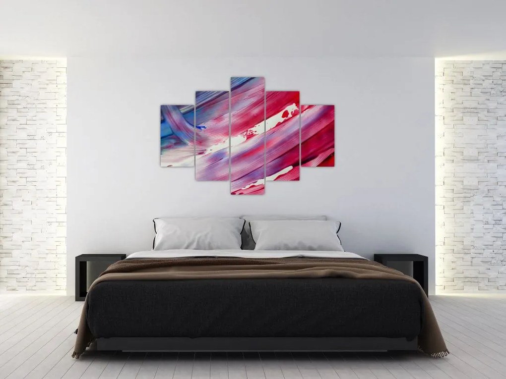 Tablou - culorile rozalbaste (150x105 cm)