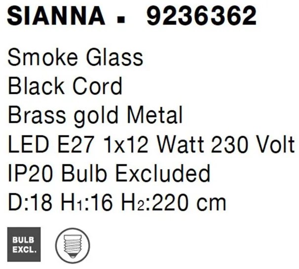 Lustra, Pendul design modern SIANNA