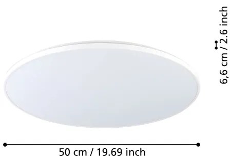 Plafonieră LED CRESPILLO LED/29W/230V d. 50 cm Eglo 99727
