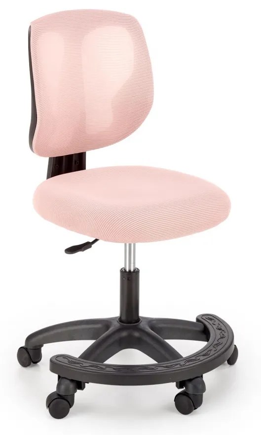 Scaun de birou copii Nani roz H95 cm