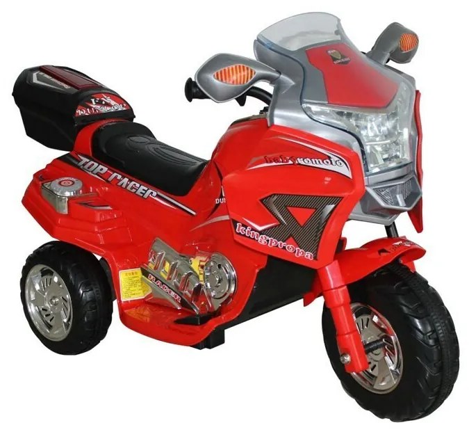 Motocicletă electrică Baby Mix Baby Racer, roșu
