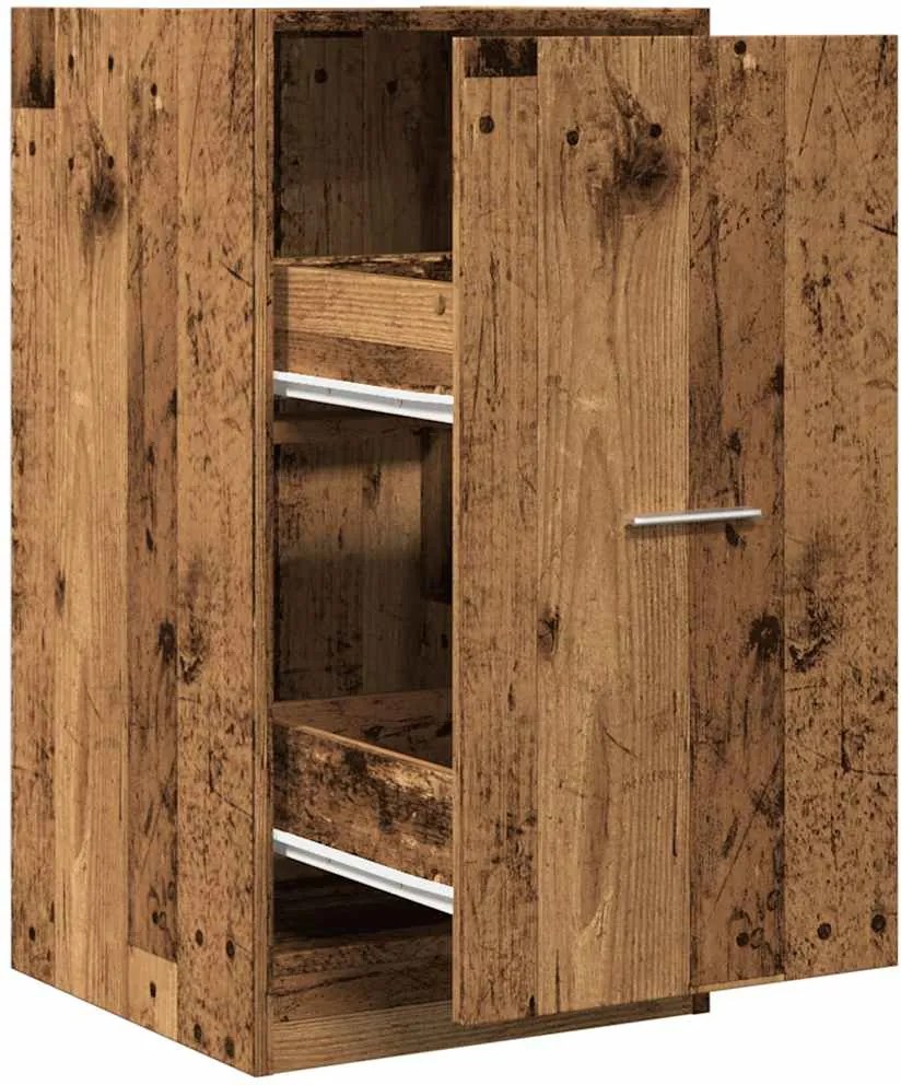 vidaXL Dulap de farmacie, lemn vechi, 40x41x77,5 cm, lemn prelucrat