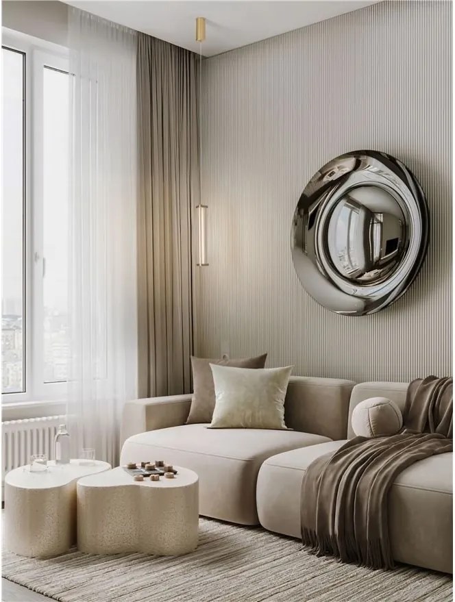 Pendul, Lustra suspendata LED 3000K PHEME auriu periat