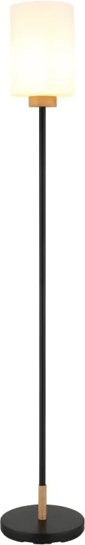 Lampadar/ Lampa de podea metal si lemn ROWENA