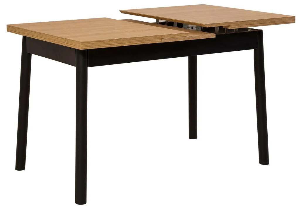 Set mobilier sufragerie Duvasa 24 (negru) (pentru 4 persoane). 1093795