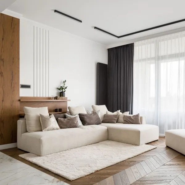 Plafonieră LED MAXLIGHT C0190 LINEAR LED/18W/230V 57 cm negru