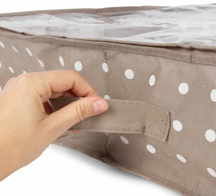Organizator pantofi pentru 12 perechi 76 x 60 x 15 cm, maro