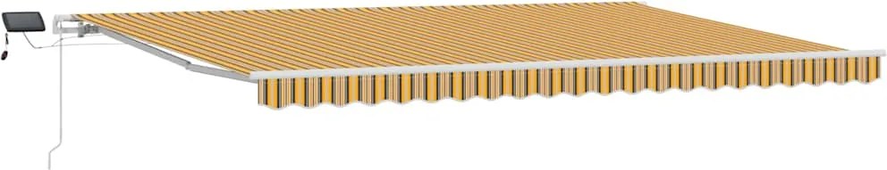 vidaXL Cortina Retractabilă Manual Multicolour 500 × 300 cm