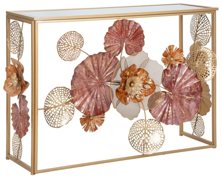 Masă consolă portocalie 41.5x114 cm Glam Redy – Mauro Ferretti